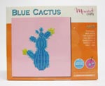 Perlenstick-Set Easy Blauer Kaktus